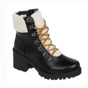 Catherine Malandrino Polar Combat Boots size 8.5